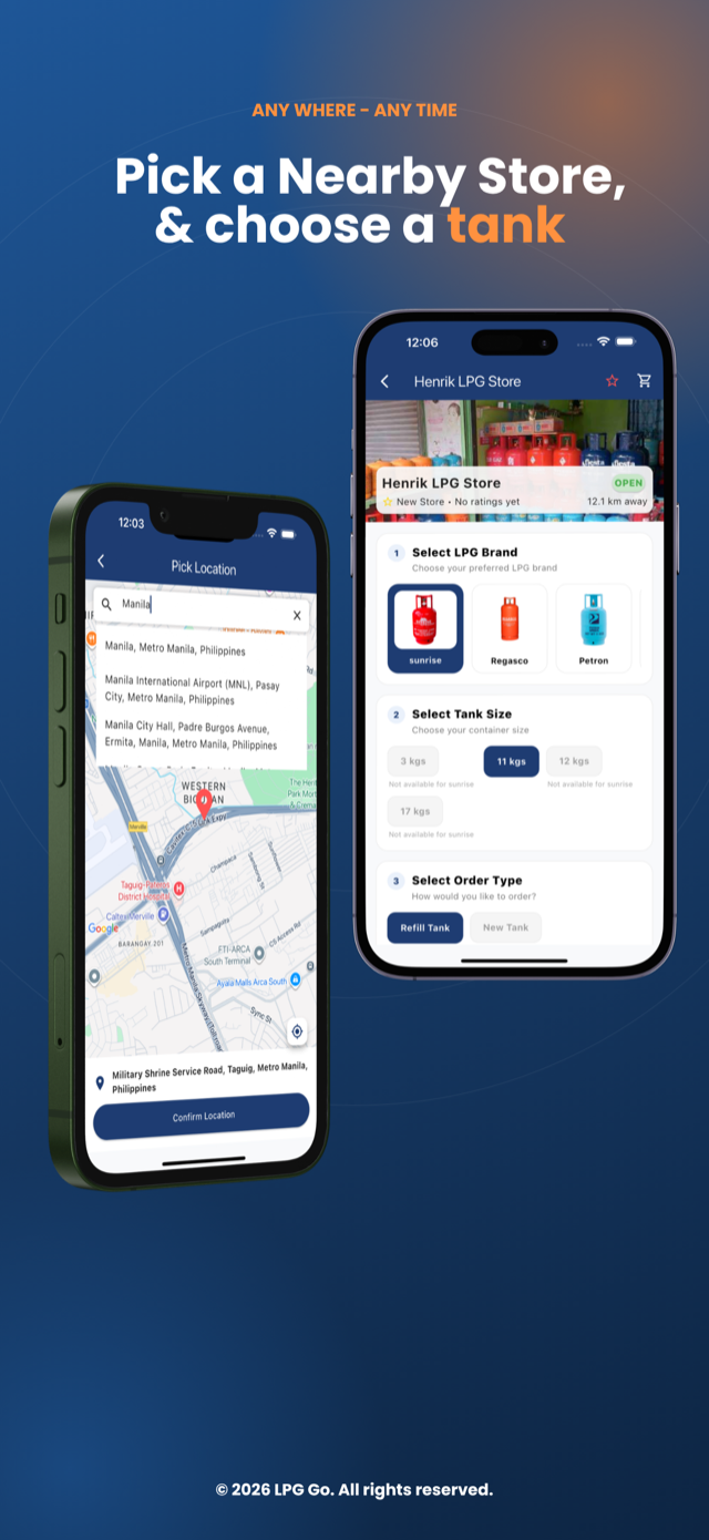 Pick a nearby store